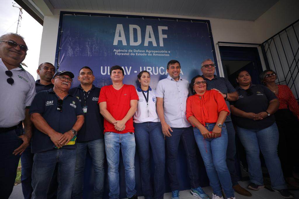 Wilson Lima inaugura novo escritório da Adaf em Urucará e amplia política estadual de defesa agropecuária