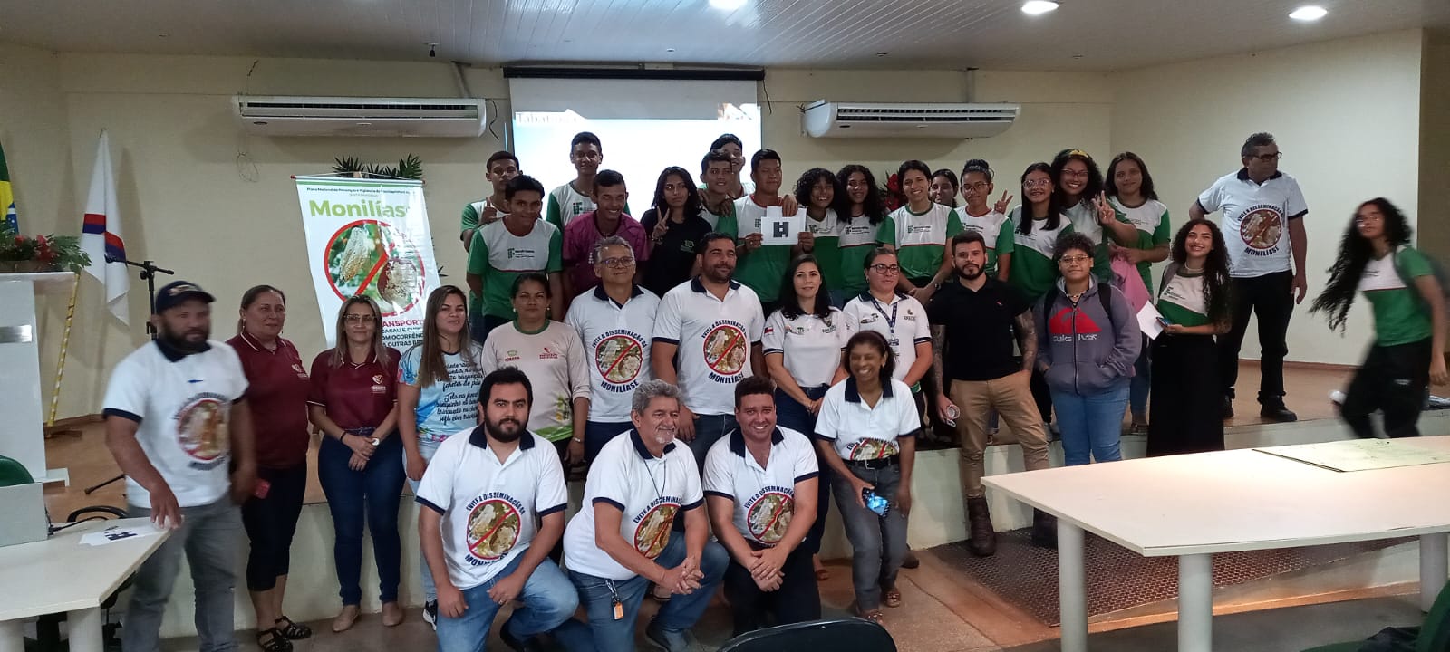 Caravana da Monilíase sensibiliza mais de 300 pessoas em Presidente Figueiredo